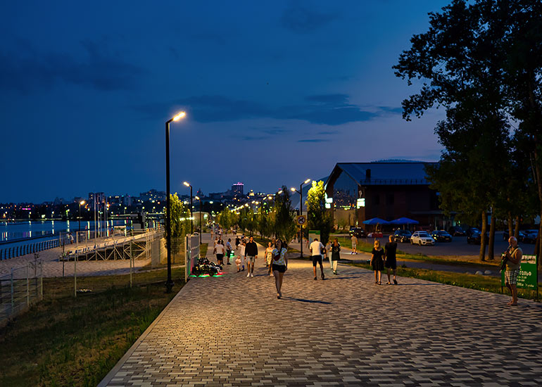 Дамба Чернавского моста
